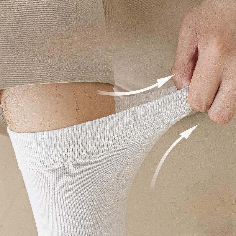 Mulberry Silk Autumn Anti-odor Mid-calf Men's Socks, Modal Boneless Men's Long Socks, Antibacterial and Anti-odor Autumn and Winter Loose Socks