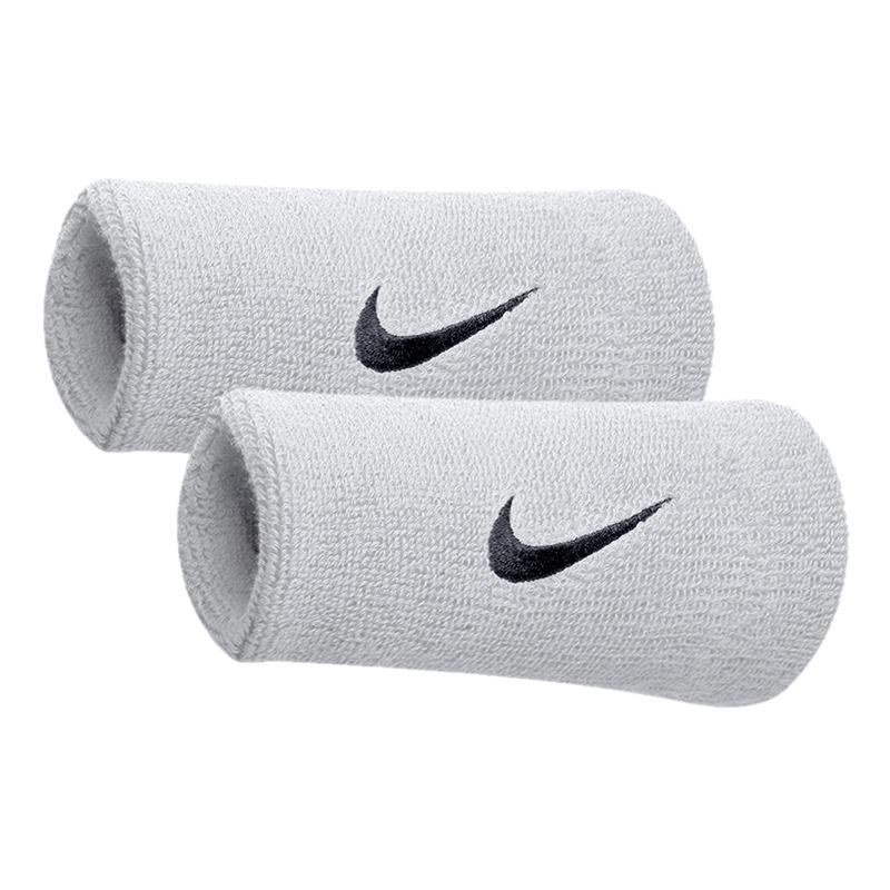 Nike Swoosh Спортивный длинный запястный бандаж Дышащий Защитный Черно-белый AC2287-639