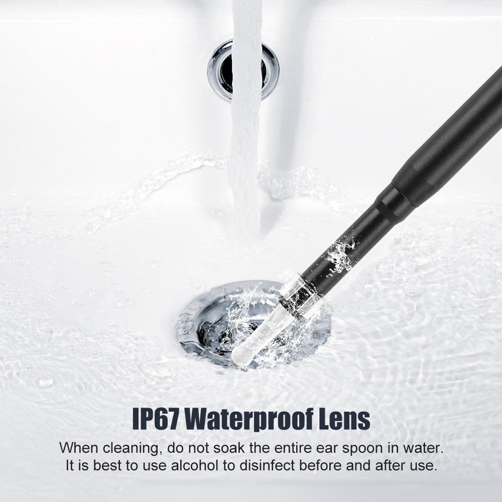 3 в 1 5,5 мм эндоскоп для чистки ушей USB визуальный наушник HD камера ложка отоскоп