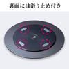 Вращающаяся подставка E-Supply, Алюминиевая, Грузоподъемность 10 кг, Диаметр 22 см, Толщина 9 мм, для Телевизоров, Дисплеев, Мониторов, ПК, Проекторов, Маленький и Тонкий Дизайн