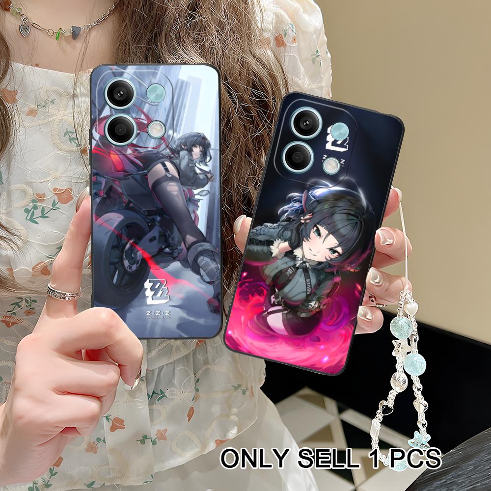 ZZZ Чехол для телефона Jane Doe для POCO F8 F7 F6 F5 F4 F3 F2 Pro GT C75 C71 C65 C61 C40 Pro Ultra Мягкий ТПУ Противоударный Чехол