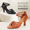 Женские туфли для танго/бальных/латиноамериканских танцев 7 см на каблуке, профессиональные туфли для танцев сальса для девочек и женщин
