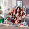 Цифровой Принт Плед для Кровати Дивана Зимний Теплый A-Lana Del A-Reys Флис Кемпинг Дремота Пушистый Мягкий Плед Микрофибра Постельное Белье Размер King Size
