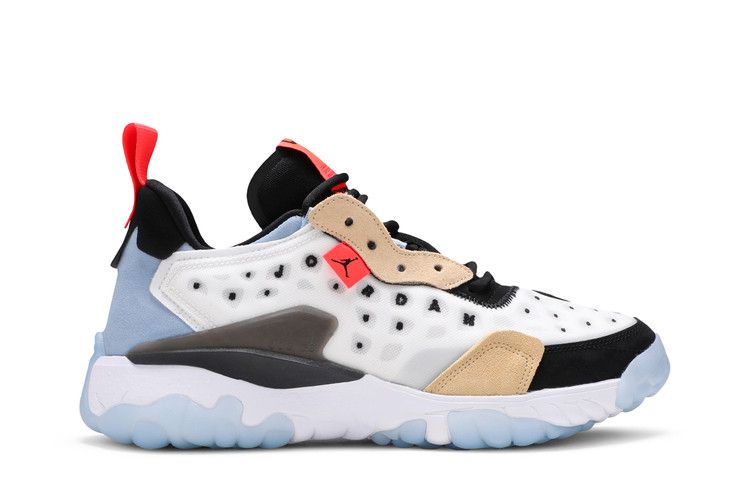 Jordan Delta 2 White Black Tan Infrared Men's Sneakers