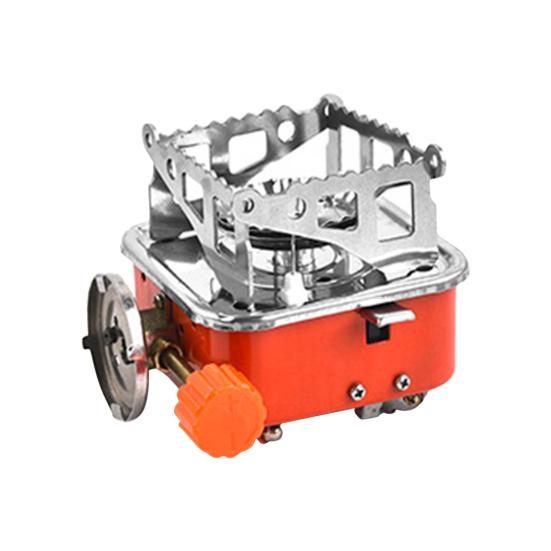 Портативная газовая плита, легкая, простая в эксплуатации, многофункциональная, складная, уличная газовая плита, горелка для приготовления пищи, кемпинга, пешего туризма, рыбалки