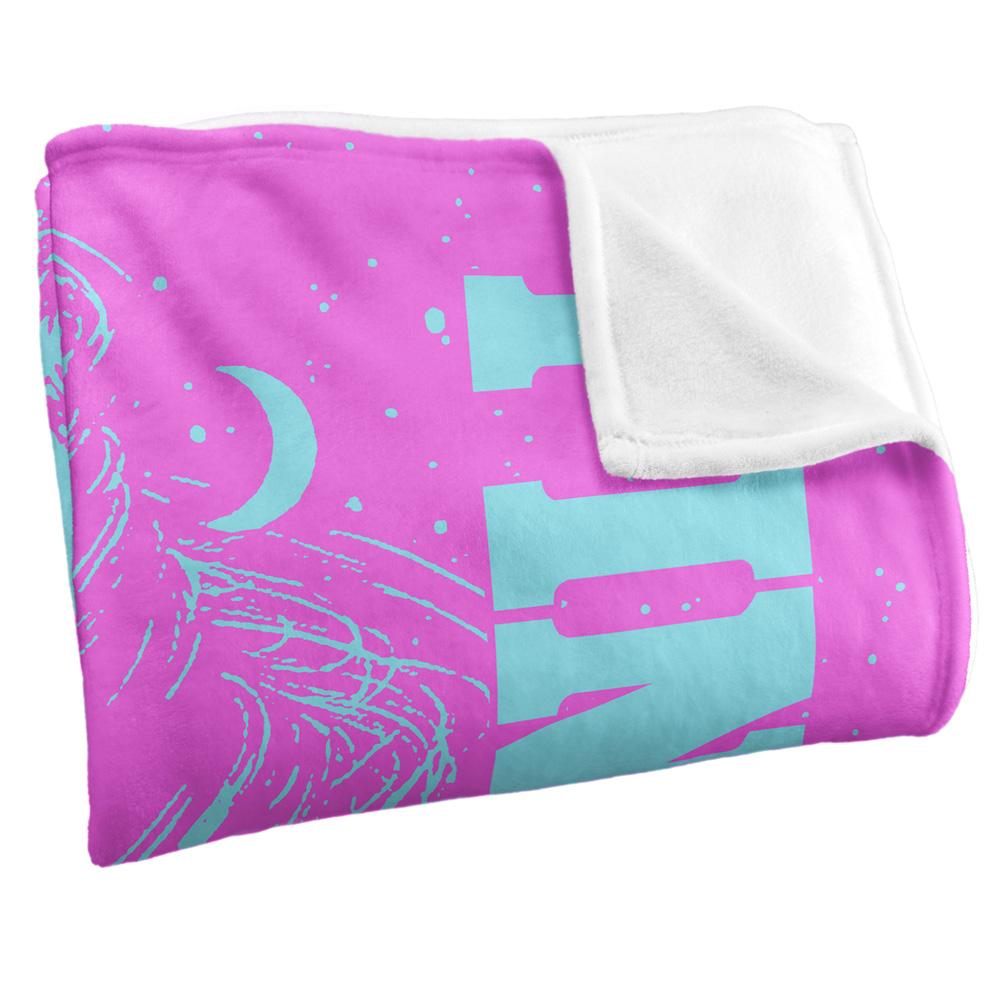 Pink Floyd Silky Space Faces Supersoft Blanket