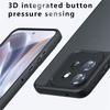 Для Motorola Edge 50 Neo 5G/Moto S50 5G/Thinkphone 25 5G Чехол Кожаный на ощупь ТПУ+ПК Матовый Чехол для телефона, Прозрачный черный