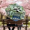 1PC Panda Adventure Umbrella-8-Rib Reinforced Portable Folding Travel Suitable for All Seasons Outdoor Daily Use Is an Ideal Choice  -K0362