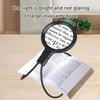 Rechargeable Reading Magnifying Glass 36 LED Handheld Magnification Glass  Elder