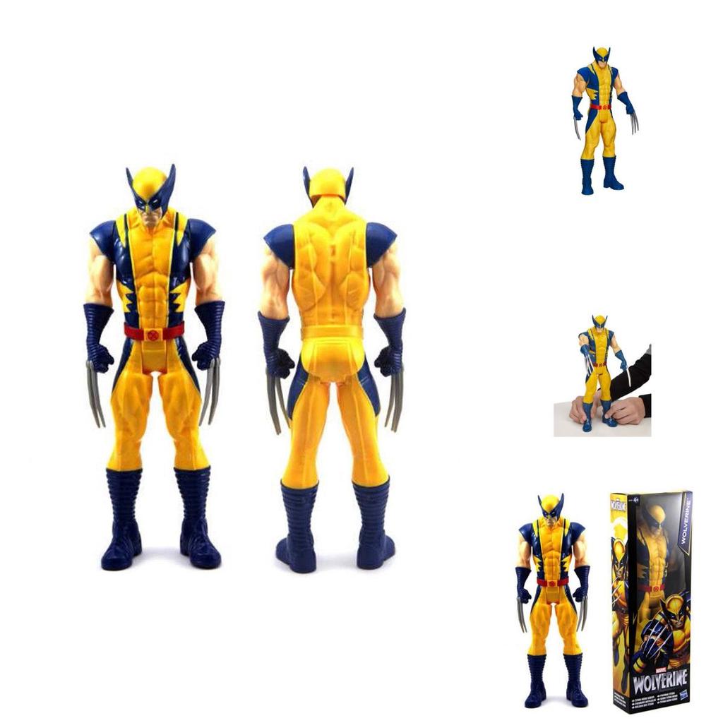 Высококачественная фигурка X-men Росомаха Титан Герой 12 дюймов из ПВХ для максимального веселья