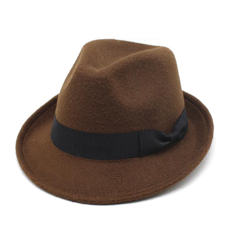 Мужские и женские цилиндры, черная джазовая шляпа с бантом, шерстяная шляпа, маленькая шляпа с загнутыми полями, джинсовый цилиндр.