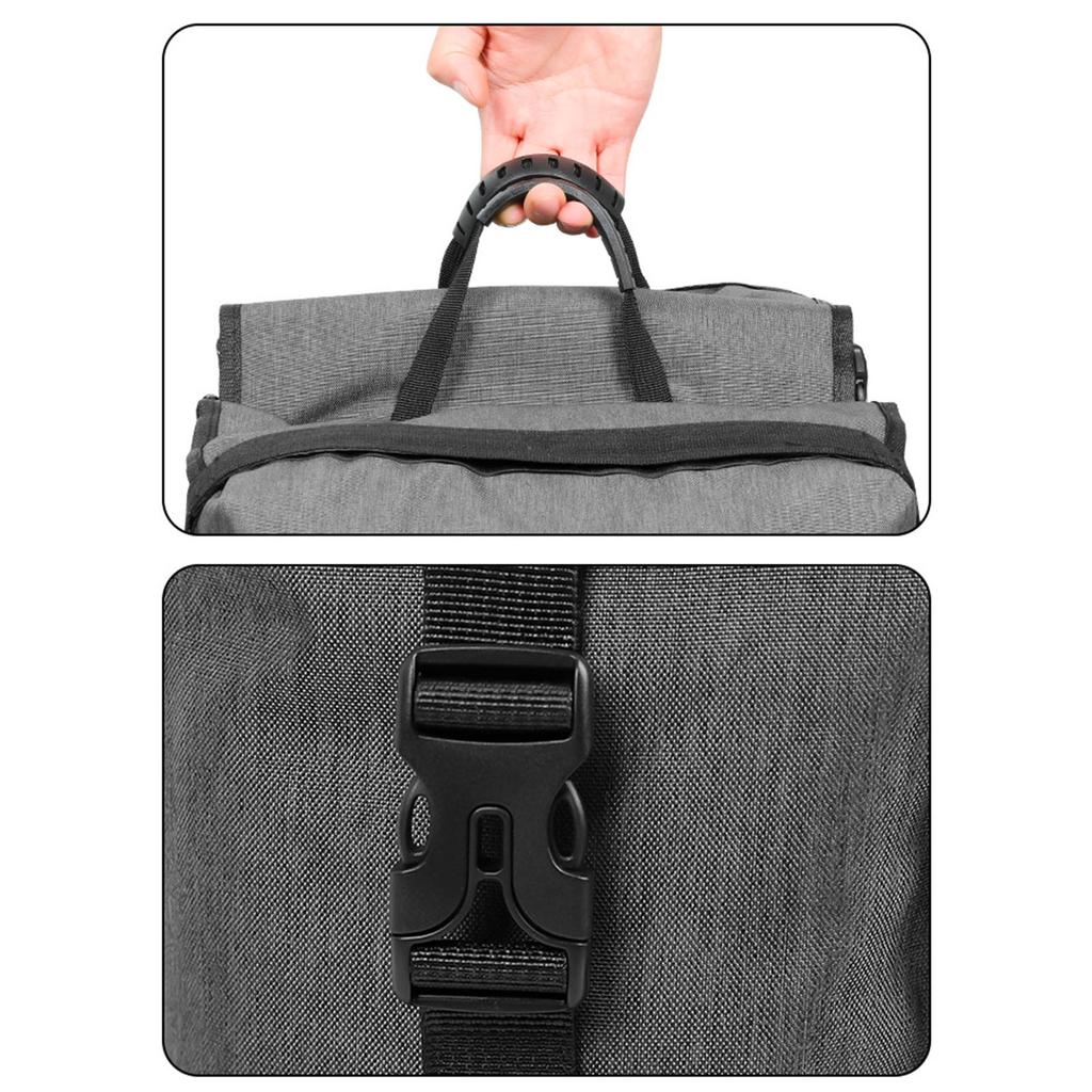 Waterproof Bicycles Carrier Bag Rear Rack Bike Trunk Bag Luggage Pannier Durable Travel Double Side Cycling Bycicles Bag