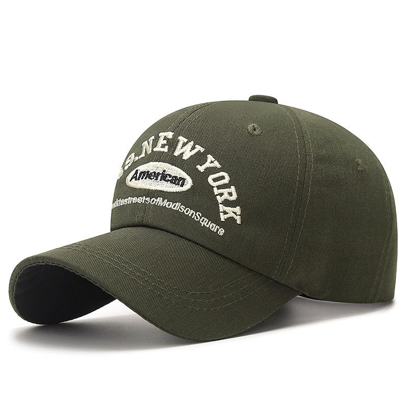 Northwood Letters Baseball Caps for Men Women All Seasons Soft Top Duck Tongue Hat Outdoor Sunshade Dad Hat