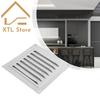 Алюминиевый сплав 200*300мм/200*400мм Металлическая вентиляционная решетка Сетка для воздушной системы Экран Вытяжное отверстие Вентиляционная крышка