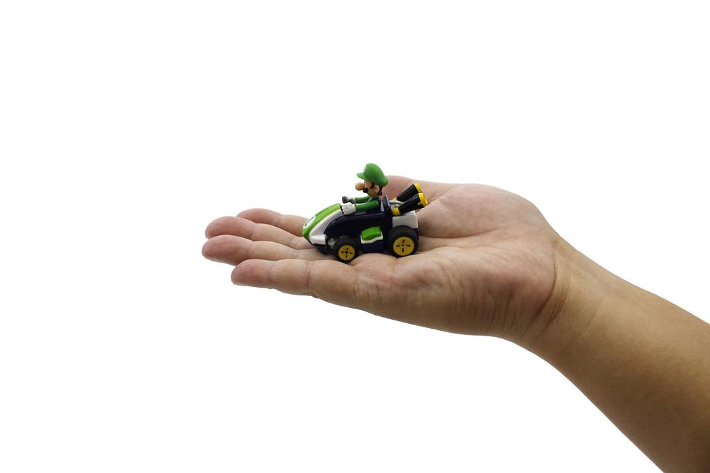 Kyosho Kyosho Egg Kyosho Egg Mini Mario Kart Collection Luigi TV019L R/C