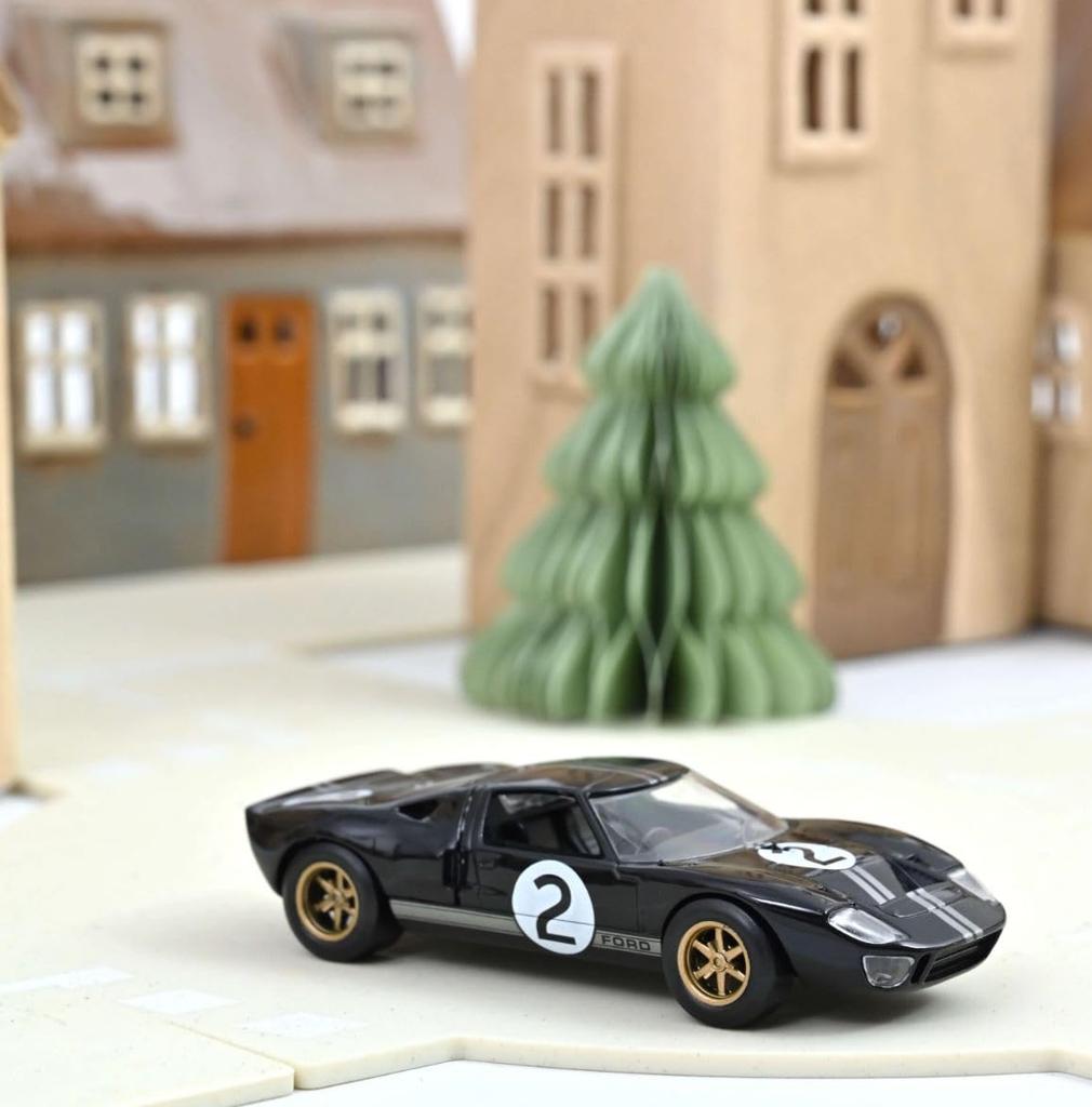 NOREV Масштабная модель Ford GT40 1966 24 часа Ле-Мана Амон NOREV Ле-Ман Джет Кар 1/43 Набор #2, Победитель, B. McLaren/C. Чернить.