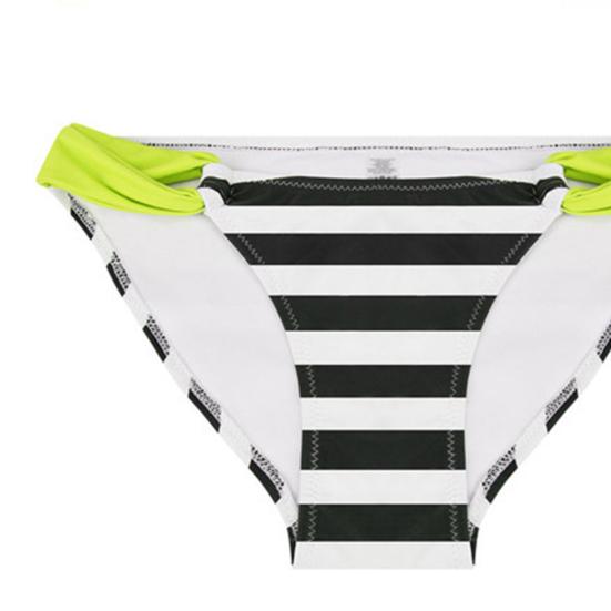 Sexy Bikini Striped Push Up Women Bra Briefs Swimsuit Bathing Suit for