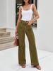Women's High Waist Wide Leg Jeans Stretch Denim Baggy Loose Fit Pants with Pockets