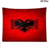 Republic of Albania Wall Tapestry Aesthetic Wall Hanging Printed Fabric Blanket Decorative Tapestries for Bedroom Living Room Home Decor