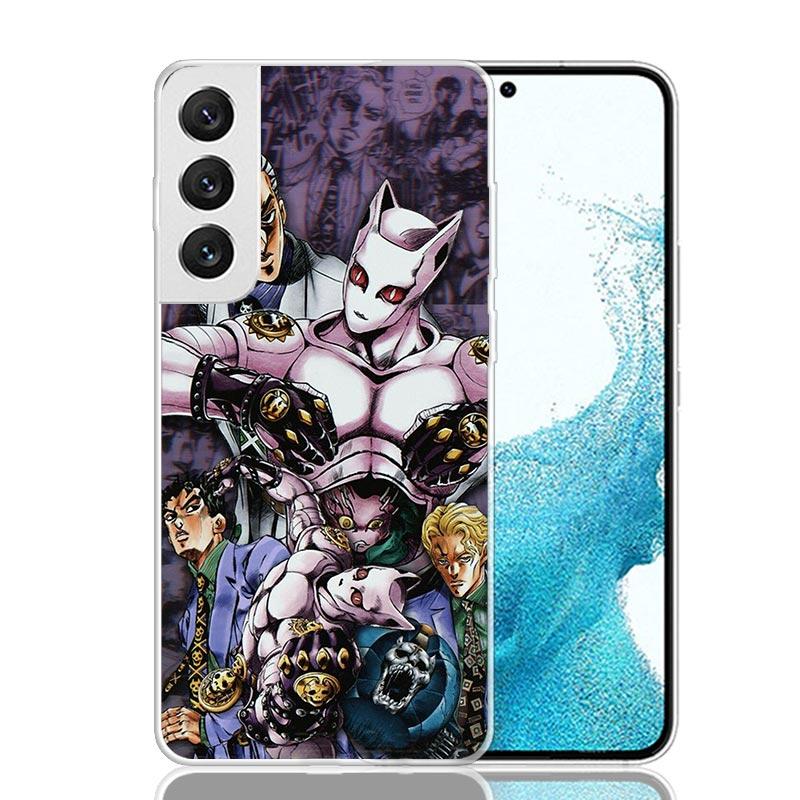 Чехол для телефона JoJo Adventure Killer Queen для Samsung Galaxy S26 S25 Edge S24 S23 FE S22 Ultra S21 Plus S20 + Fundas Cover Coque Ga