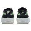FILA Fusion Casual Comfortable Low-Top Skate Shoes Women sneaker Black Green T12W228211FBJ