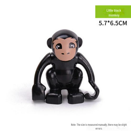 Аксессуары для животных из крупных частиц: Совместимые конструкторы Lego для детей от 3 лет и старше — детали для моделирования прерий, океана и джунглей