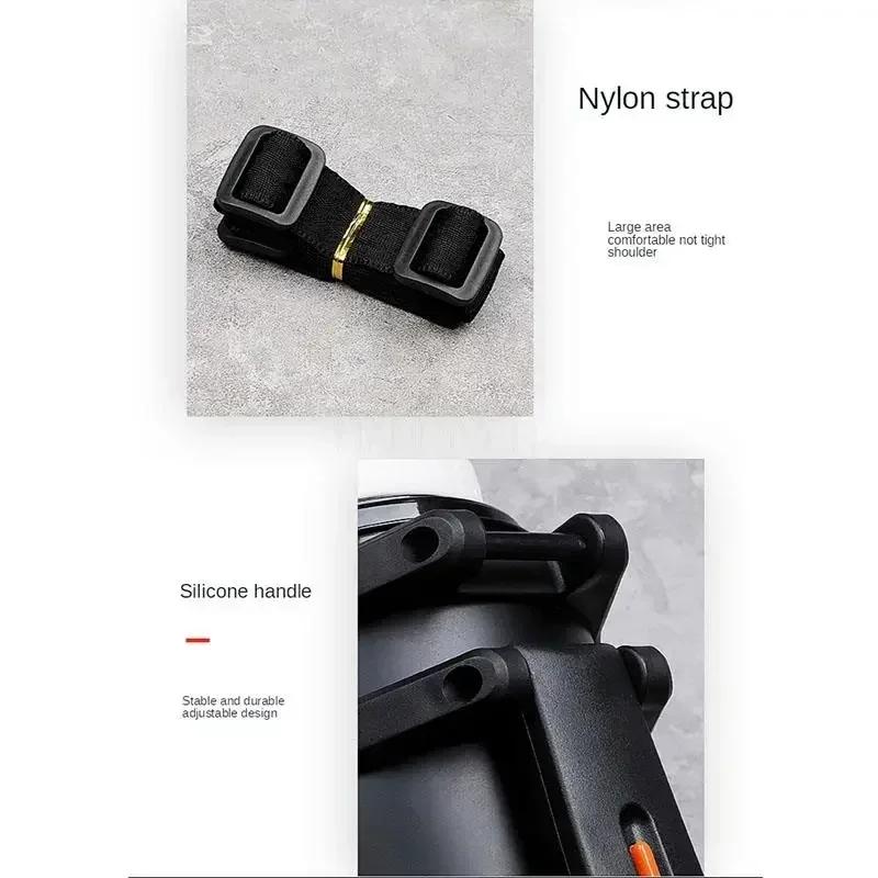 1200-4000 мл большой термос бутылка вакуумные колбы нержавеющая сталь изолированный стакан для воды с ремешком 48 часов изоляции