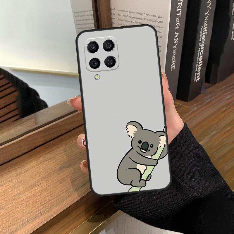 Cute Australia Koala Art Case For Samsung Galaxy M32 M52 M12 M22 M13 M23 M33 M53 M14 M34 M54 M31 M51 M20 M31s M30s