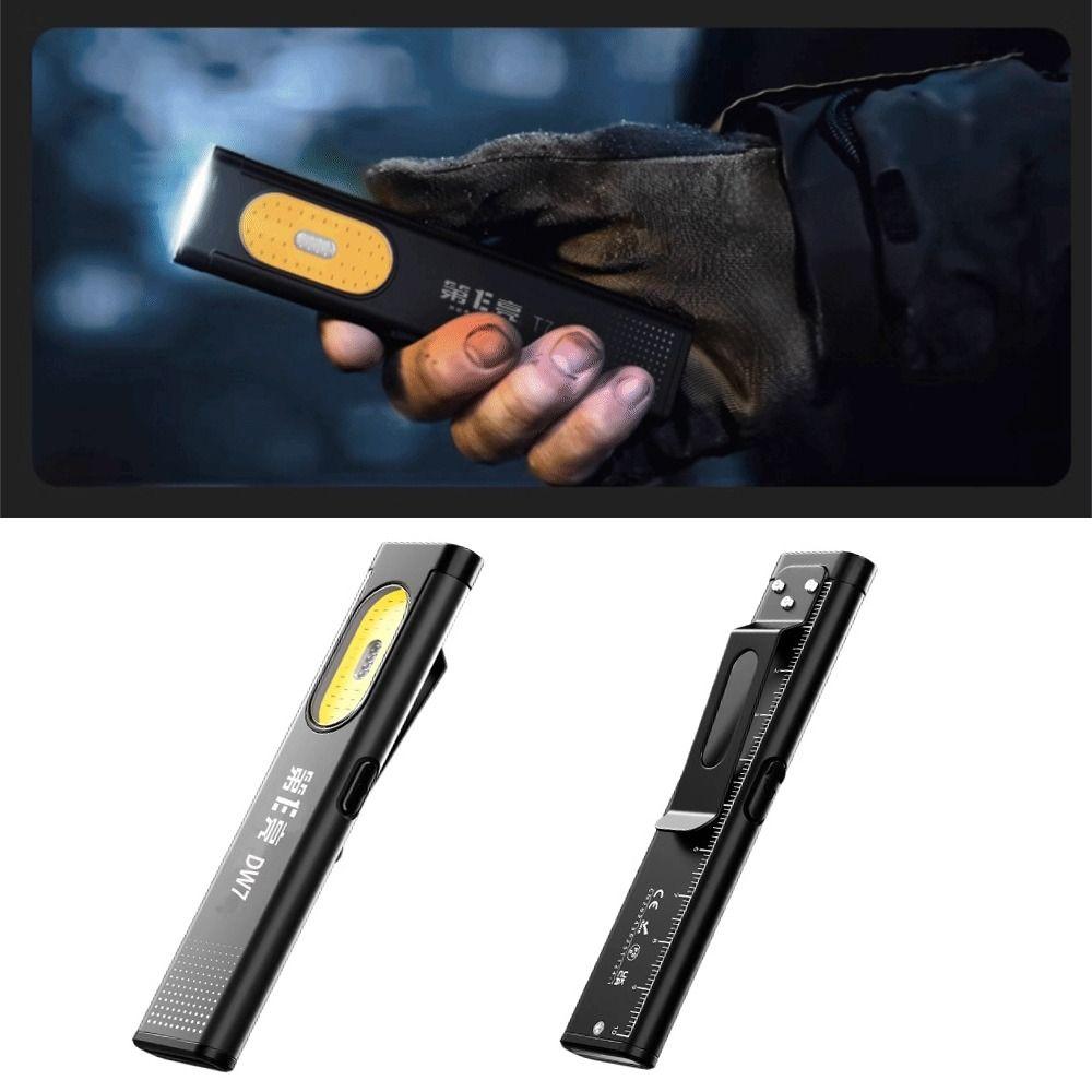 High Brightness Mini Torch Light USB Rechargeable Pocket Lantern Portable Flashlight Emergency Use