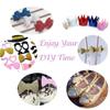 Chunky Glitter Artificial Leather Fabric Colorful Glitter Faux Leather  DIY Hairbow Accessories