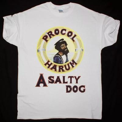 PROCOL HARUM A SALTY DOG НОВАЯ НАТУРАЛЬНАЯ футболка Топы футболки Мужская Женская