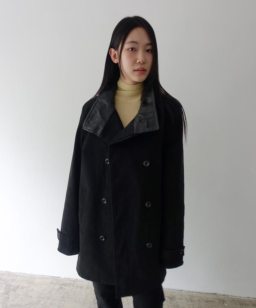 NUAKLE (W) Vincent Double Coat_Black