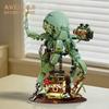НОВЫЙ Осьминог-пират MOC Строительные блоки Креативное Морское Чудовище DIY Кирпичи Головоломка Игрушки Животное Глубоководная Сборная Модель Подарок Взрослому Ребенку