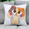 Мультяшная собака мягкая наволочка подходит для украшения дома, спальни, гостиной, дивана, офисного кресла 45x45см