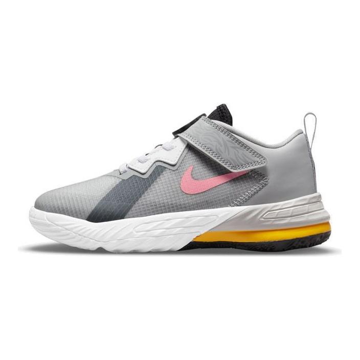Nike Space Jam x LeBron 18 Low PS Bugs x Marvin Kids Кроссовки Серый Светло-Дымчато-Серый Черный DJ3761-005