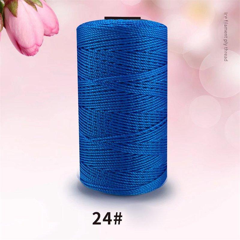 Ручная работа, ремесло, витой шнур макраме, сделай сам, свадебный декор, полипропиленовая швейная нить, 34 цвета, веревка