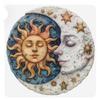 Металлическая настенная art-деко табличка Инь-Ян Тайцзи