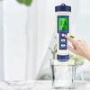 Высокоточный цифровой измеритель воды PH EC TDS, соленость и температура 5 в 1, многодиапазонный измеритель уровня воды