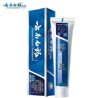 Зубная паста Yunnan Baiyao высокогорная с мятой перечной