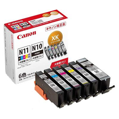 Оригинальный картридж Canon XKI-N11XL (Чёрный/С/М/Ж/ПБ) + N10XL 6-цветный мультипак, тип высокой емкости. Габаритные размеры: длина: 4,35 см, Ширина: 11,4 см, Высота: