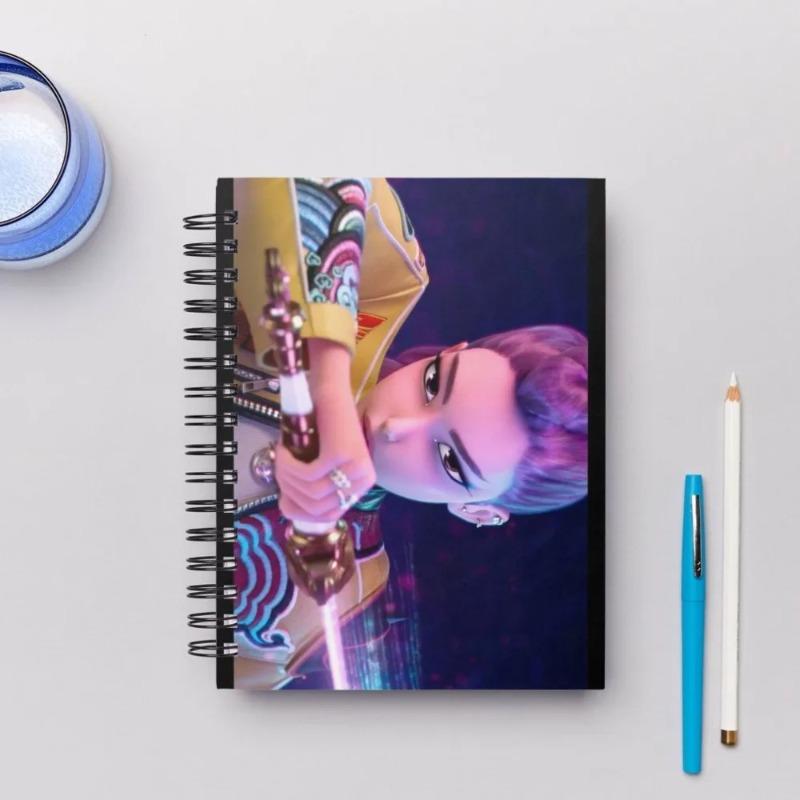 4pcs new cartoon anime peripheral student stationery notebook A6 stationery coil could have been given to friends