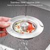 Efficient Kitchen Sink Drain Filter Space Saving & Convenient Sink Drain Basket Trouble Free Maintenance for Bathroom