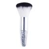 Косметическая кисть Многоразовая гладкая нежная универсальная прозрачная ручка с частицами искусственного кристалла для женщин