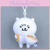 Little Happily Bear Drinks Tea Eats Noodles Steams Sweat Cartoon Pendant Plush