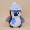 Fishing Chef Cute Drawing Penguin Cartoon Plush Doll For Sofa And Decor Room