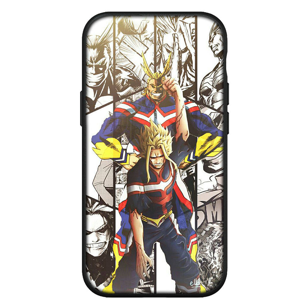 Для Samsung Galaxy S24 S23 iPhone 16 15 14 Xiaomi Redmi Note 13 12 11 10 8 Plus 9 Pro Max X XR чехол для телефона My Hero Academia All Might OPPO Huawei Cover