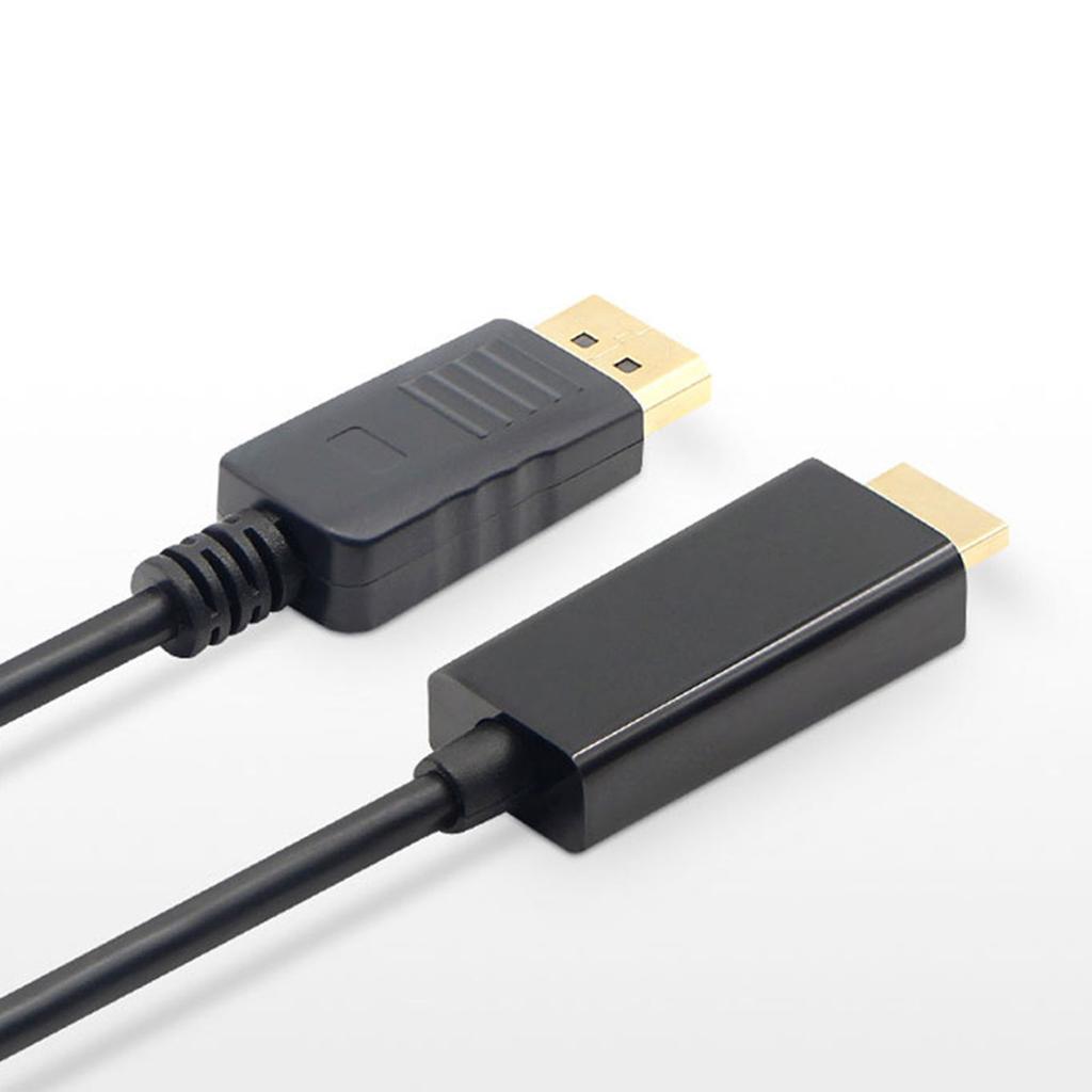 Кабель DP на HD 1,8 м, 3840x2160P 4K 60 Гц, позолоченный штекер, Plug and Play, DisplayPort на HD для ноутбука