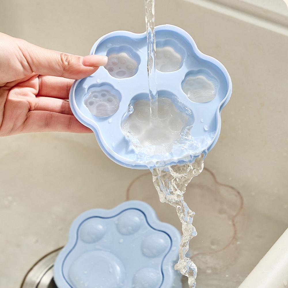 Cat-Claw Ice Cube Trays with Lid, Storage Container, Ice Ball Maker Mold, for Chilling Whiskey Tea Coffee