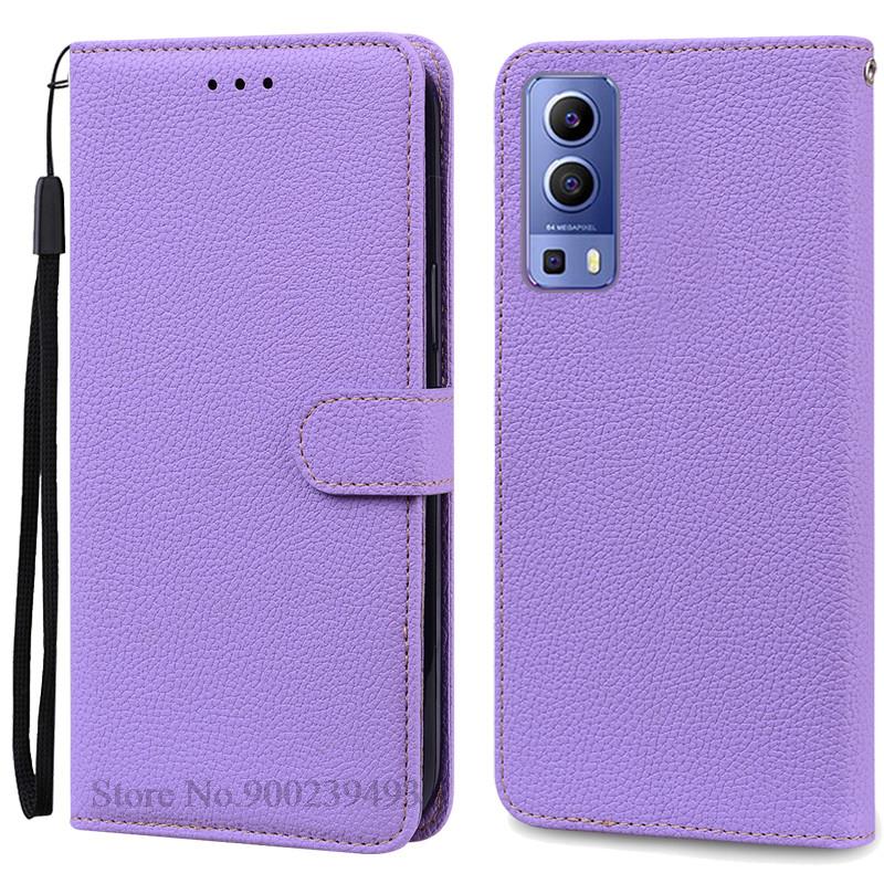 Для чехла Vivo Y52 5G Чехол Y72 5G Кожаный кошелек Флип-чехол для телефона Для Vivo Y72 Y52 Чехол-книжка для Vivo Y 52 72 5G Coque Fundas