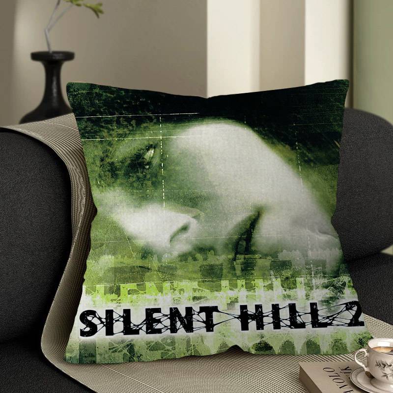 Horror Game SSilent HHill Pillow Cover for Bedroom Room and Living Room Sofa Decorative Cushion Cover